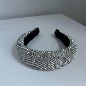ZARA Headband with embroidered crystals